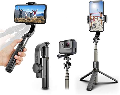 revolving selfie stick|selfie gimbal tripod.